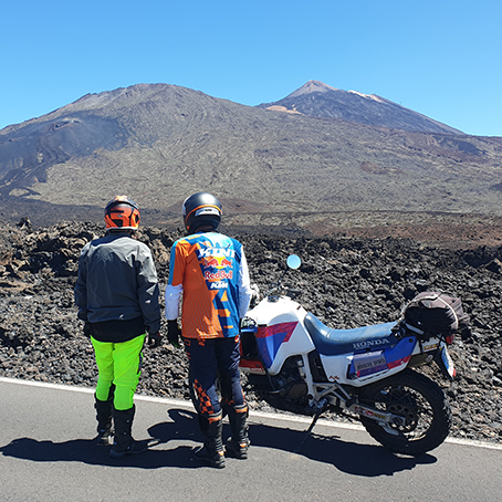 RUTA MOTO TRAIL EN LA ISLA VERDE - LA GOMERA